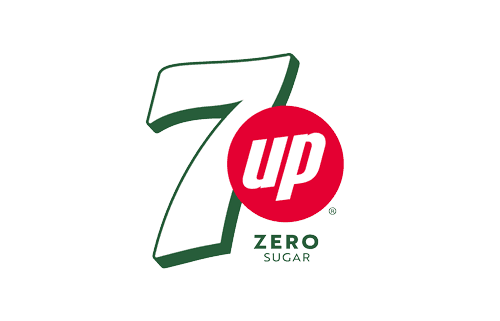 7 UP Logo 2023 Wordmark Zero Sugar RGB Green Registration